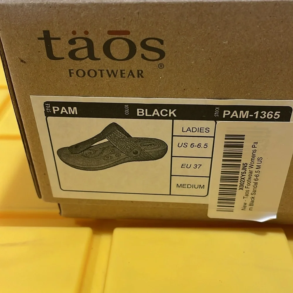 Taos Footwear Pam Sandals, Size 6-6.5 - Picture 5 of 5